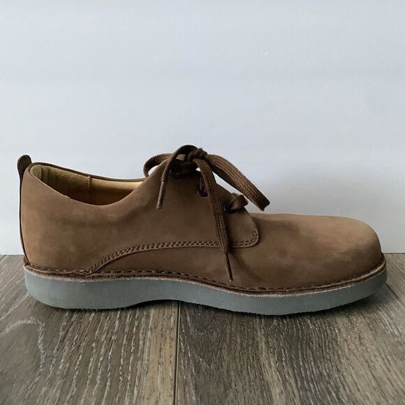 Samuel Hubbard Free Shoes Mens 10 Brown Nubuck Leather Oxford Vibram Comfort